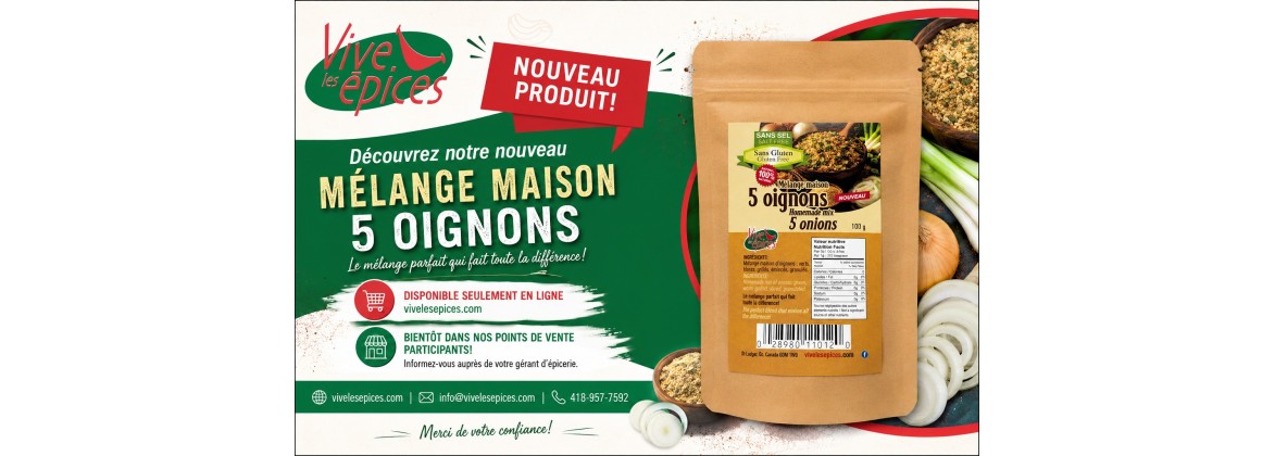 5 oignons